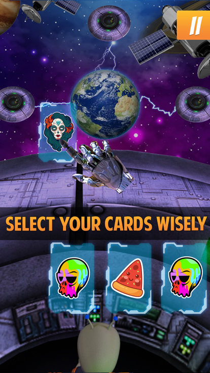 银河3D：卡片匹配游戏类游戏截图