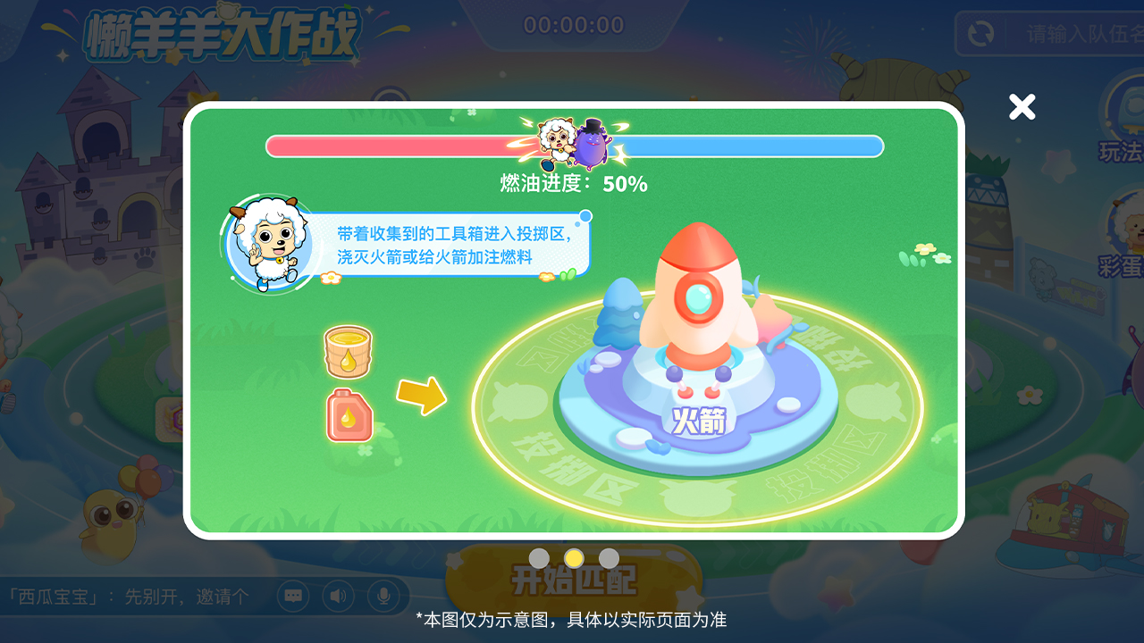 全新联动玩法 懒羊羊大作战