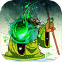 Crazy Green Wizard Villageicon