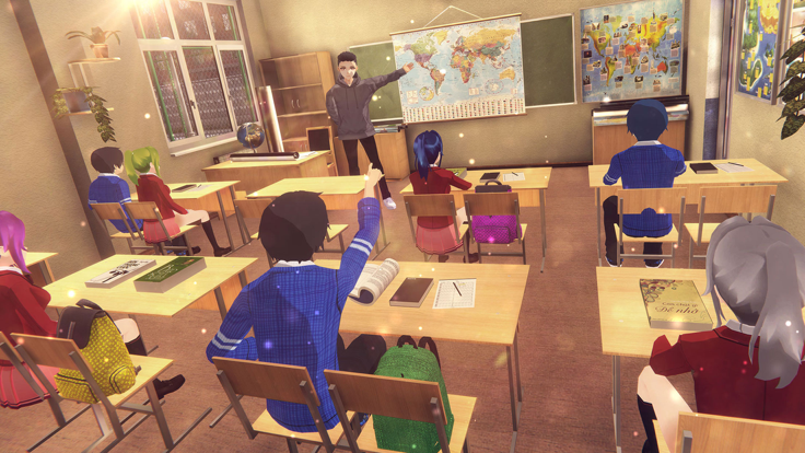 Anime School Life Simulator 3D游戏截图