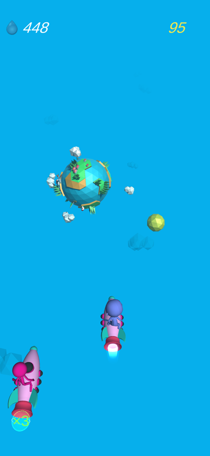 火箭接力赛游戏截图