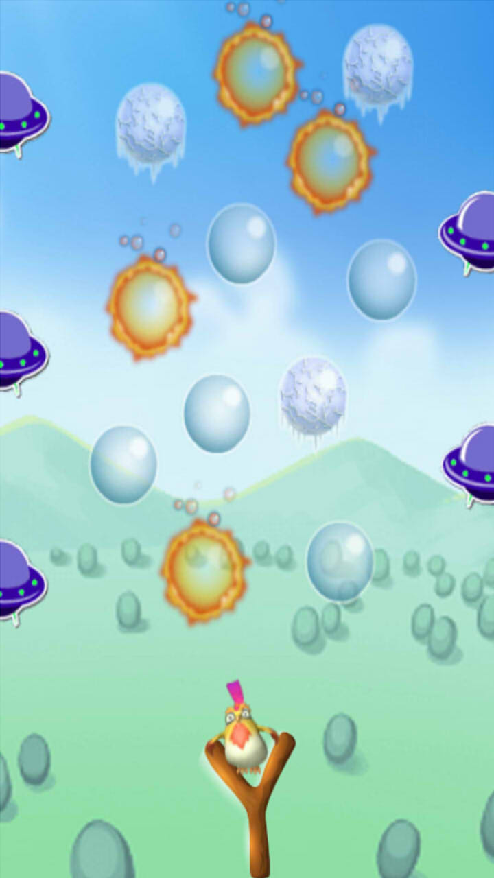 泡泡鸡大作战游戏截图