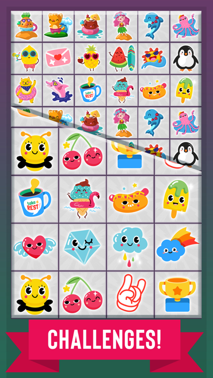 Tile Connect Pair Match Puzzle游戏截图