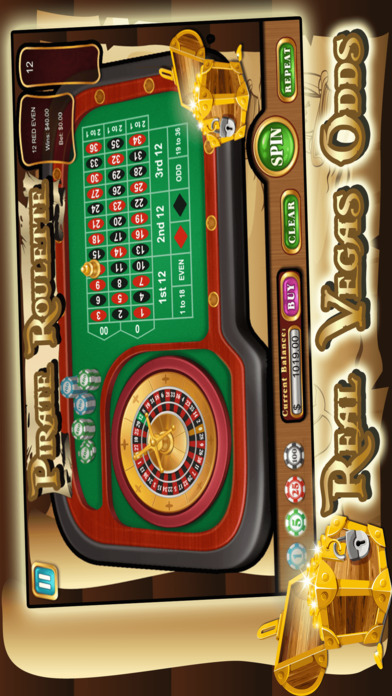 Ahoy Despicable Pirate Roulette - 掠夺战利品从加勒比海湾游戏截图