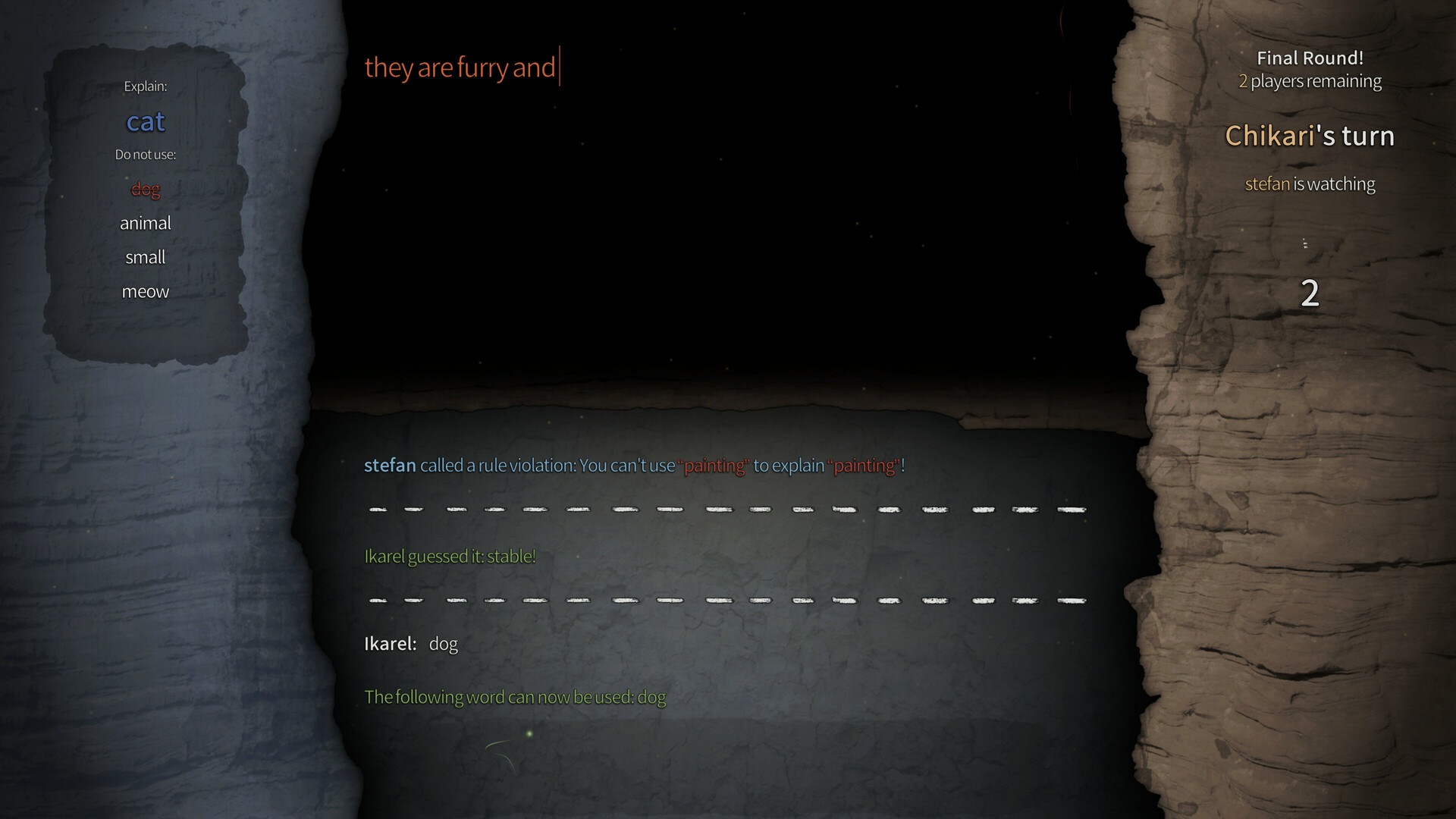 Cave Guessers游戏截图