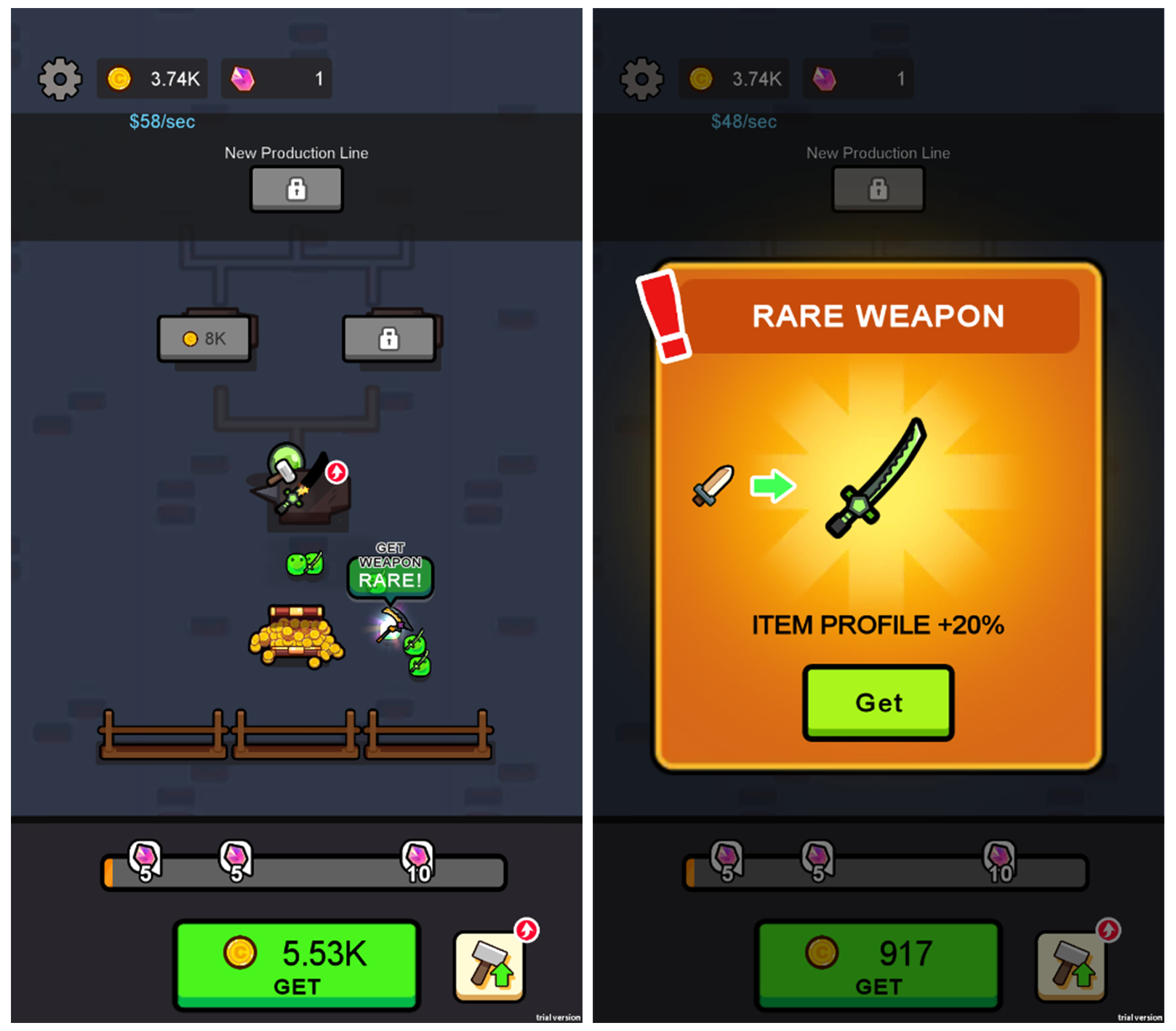 史莱姆武器大师游戏截图