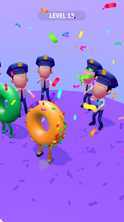 Donut Runner 3D游戏截图