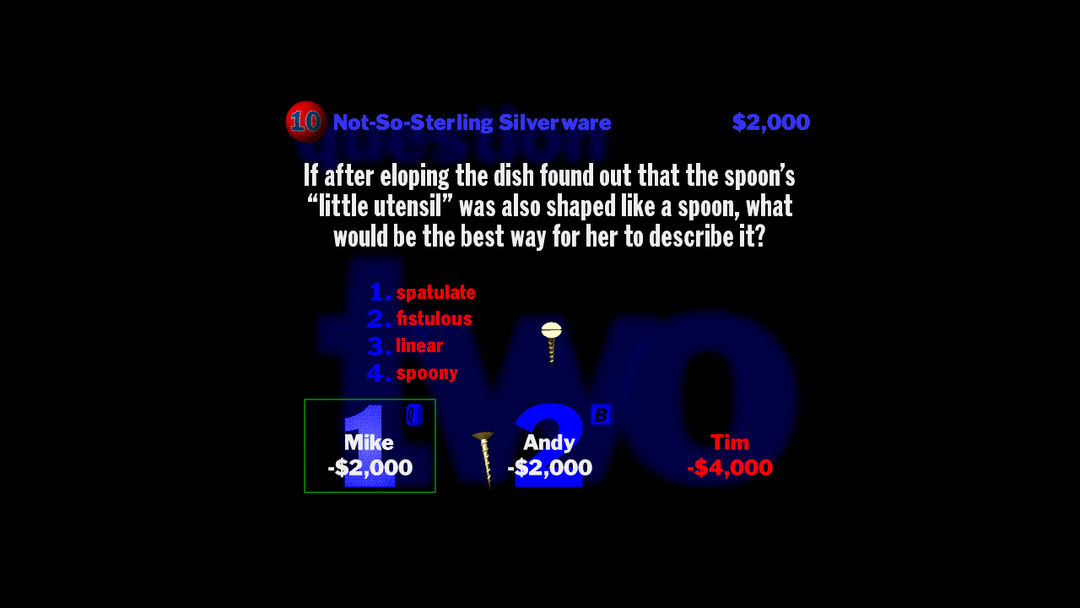 YOU DON'T KNOW JACK Vol. 2游戏截图