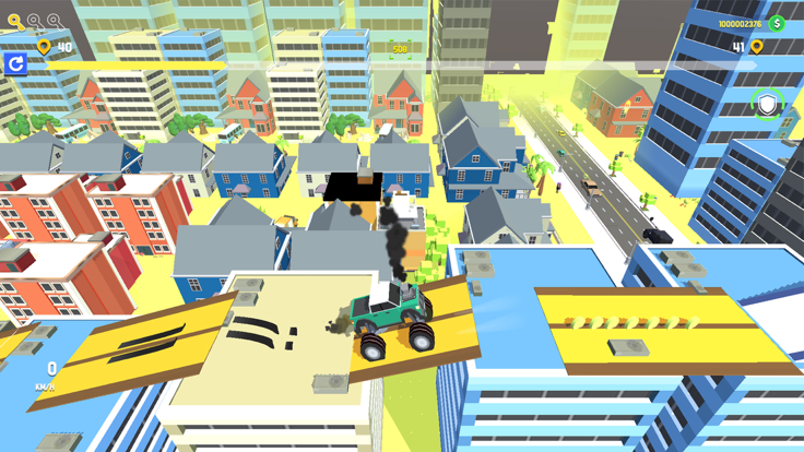 疯狂驾驶 3D: 移动车模拟器游戏截图