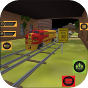 Train Station Rail Simulator