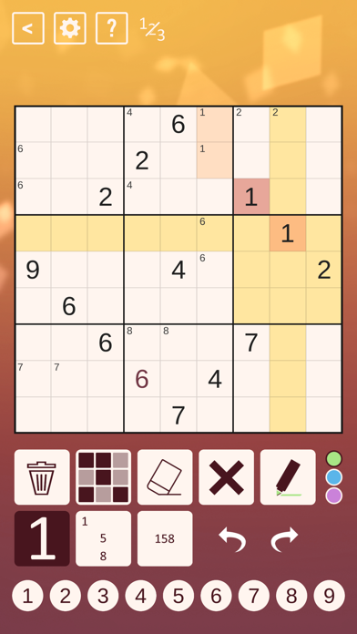 Miracle Sudoku游戏截图