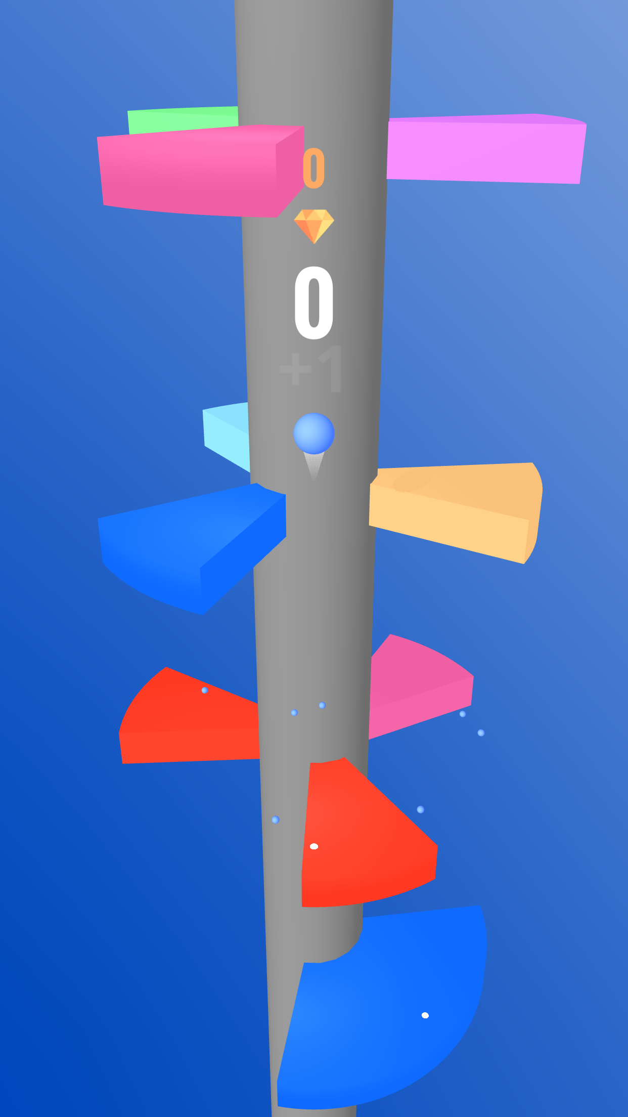 欢乐球球之旋转跳一跳游戏截图