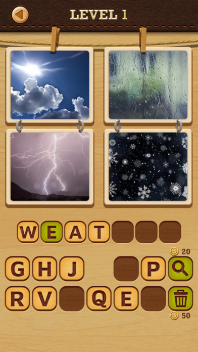 4 Pics Puzzle: Guess 1 Word游戏截图