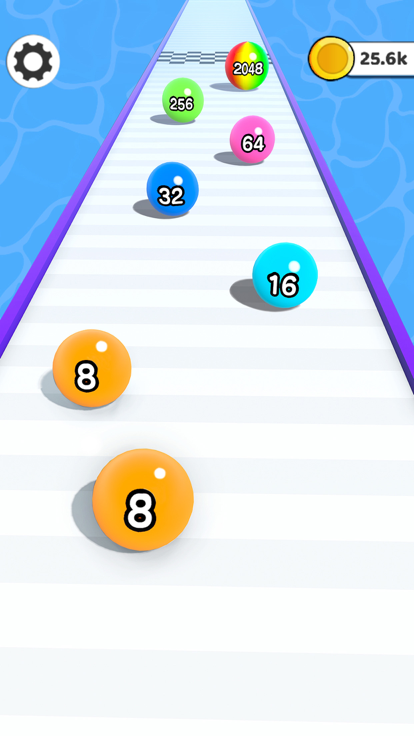 Number Ball Race & Merge 3D游戏截图