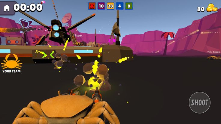 CRAB BATTLE CHAMPIONS GAME游戏截图