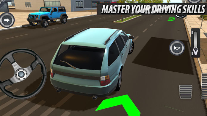 Screenshot of Real Driving City Sim