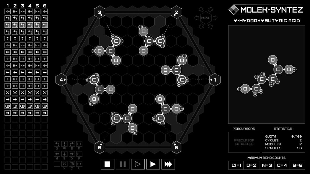 MOLEK-SYNTEZ游戏截图