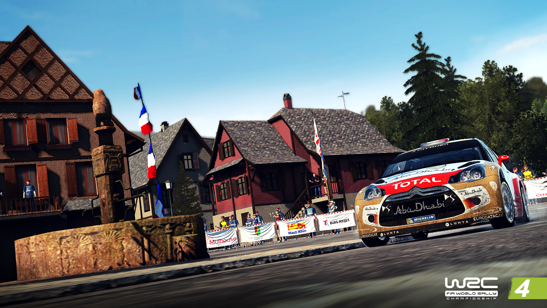 WRC 4 FIA World Rally Championship游戏截图