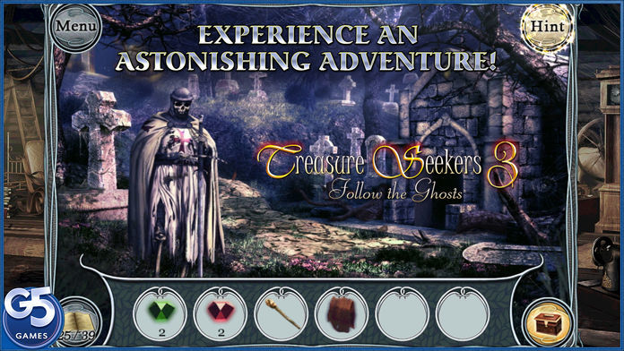 Treasure Seekers 3: Follow the Ghosts, Collector's Edition (Full)游戏截图