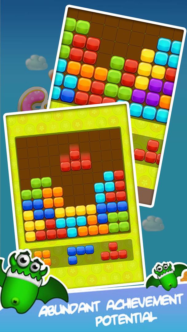 Screenshot of Block Puzzle Rush