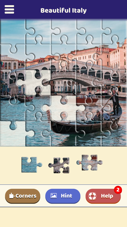 Beautiful Italy Jigsaw Puzzle游戏截图