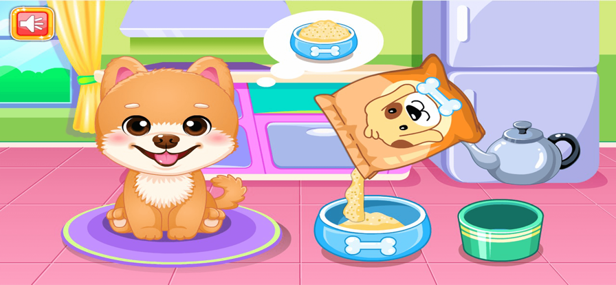 小狗的第一个关怀-宠物兽医游戏截图