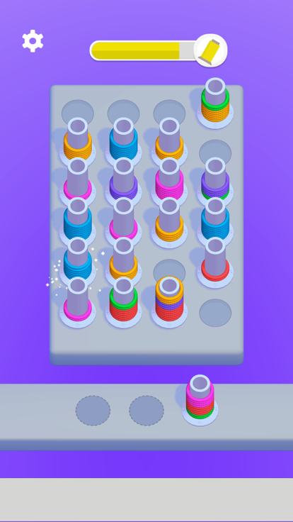 Rope Color Sort 3D游戏截图