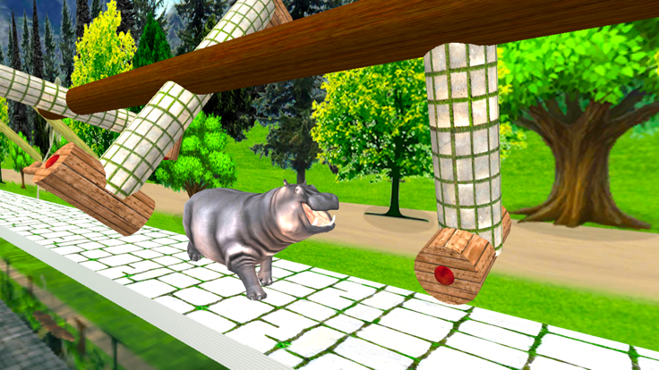 Animal Water Run游戏截图