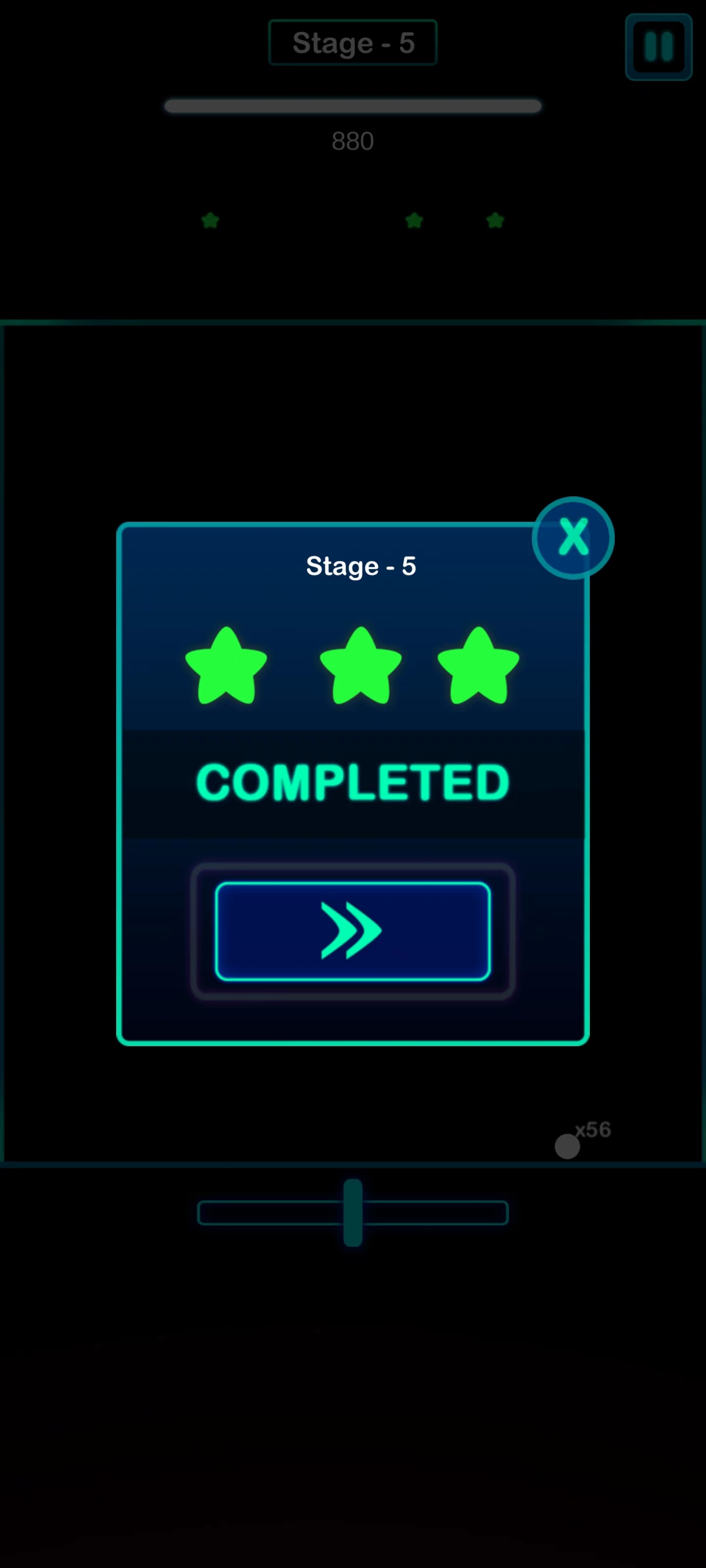 彩色弹跳球游戏截图