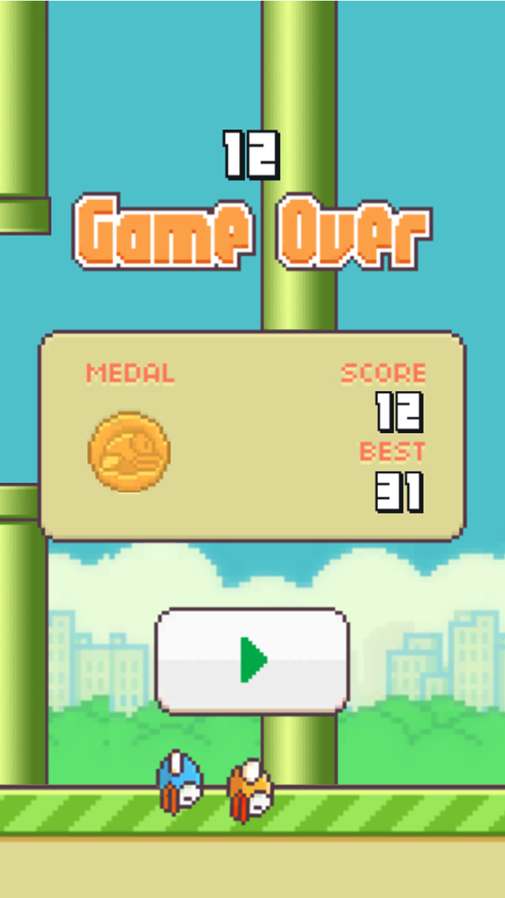 Flappy Birds游戏截图