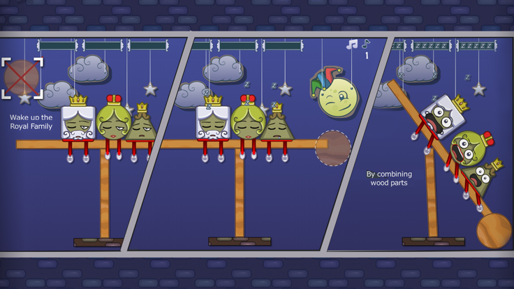 Wake the Royalty: Physics Game游戏截图