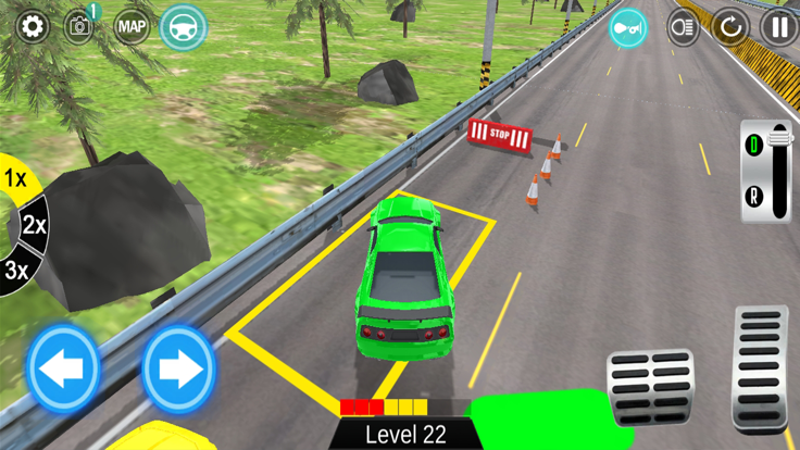 Classic Car Parking Car Games游戏截图