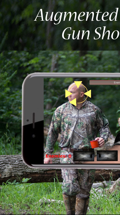 Ego Gun Shooter Augmented Reality游戏截图