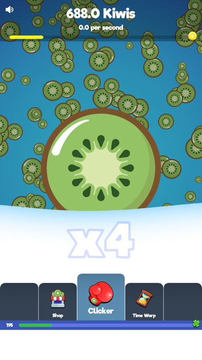 Fruit Clicker Kiwi Ver游戏截图
