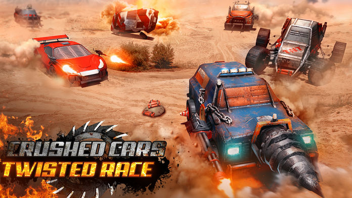 Crushed Cars 3D - Twisted Race游戏截图