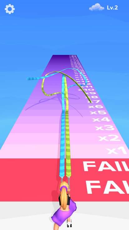 Ribbon Challenge游戏截图