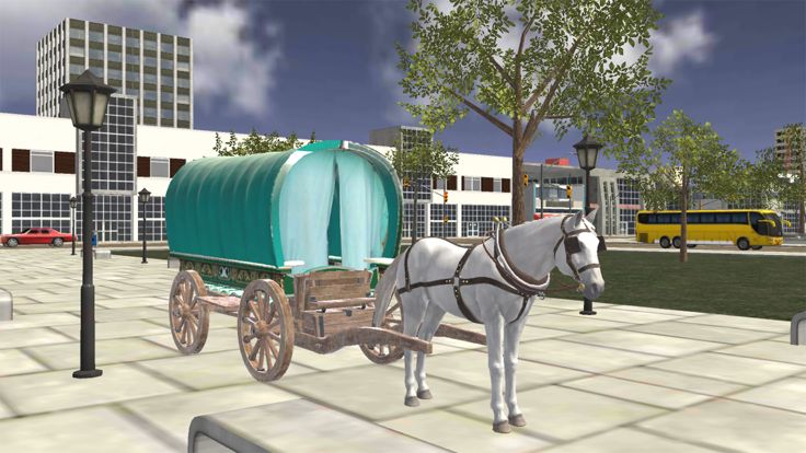 Horse Coach Simulator 3D游戏截图