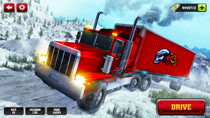 Offroad 8x8 Truck Driver - Hill Driving Simulator游戏截图