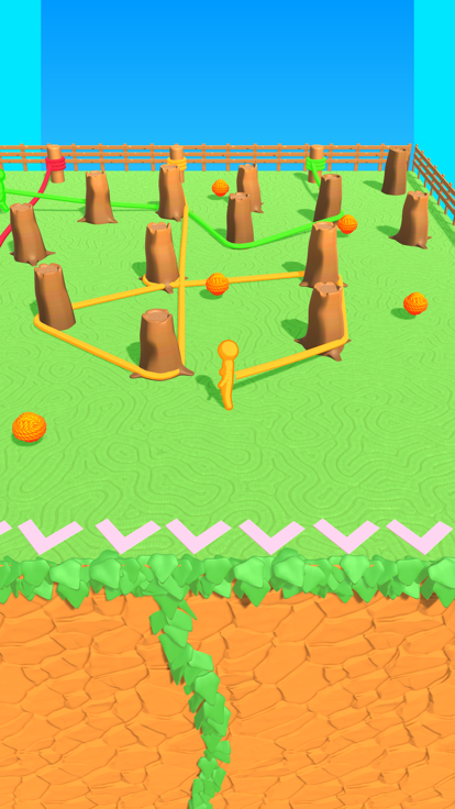 Rope Race 3D!游戏截图