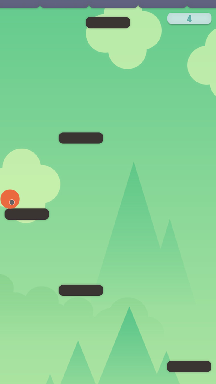 小球向下100层游戏截图