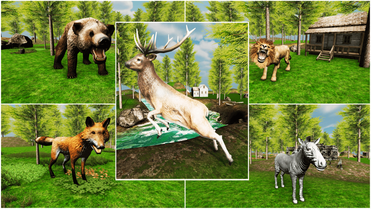 鹿狩獵射擊狙擊手游戏截图