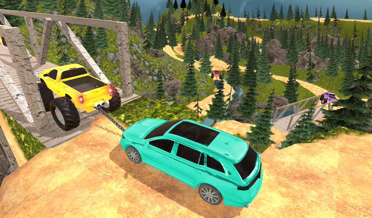 monster truck simulator pull