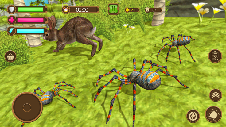蜘蛛 昆虫 怪物 生存游戏截图