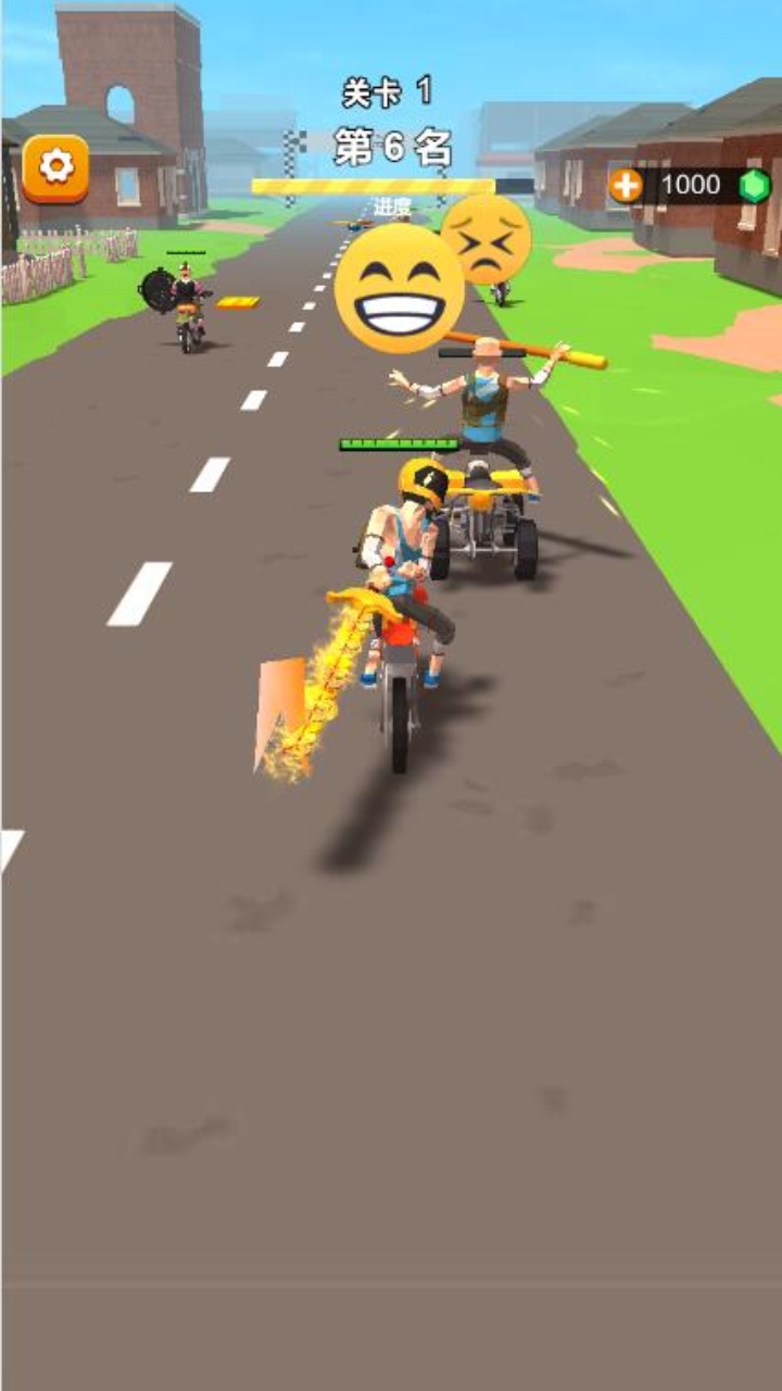 暴力摩托暴力飞车暴力赛车游戏截图