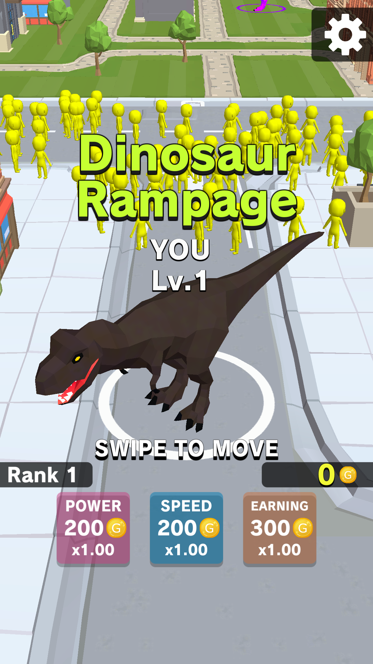 Dinosaur Rampage游戏截图