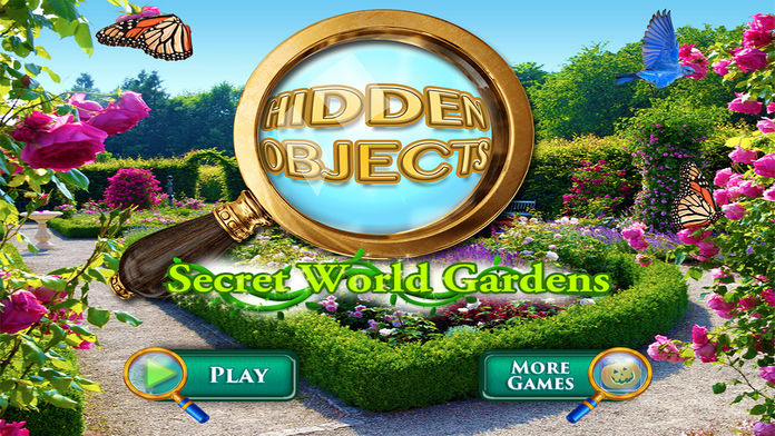 Hidden Objects: Secret World Gardens Seek & Find游戏截图