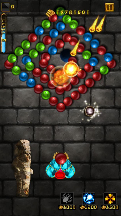 玛雅神庙 开心消除 - 经典泡泡射击单机祖玛休闲小游戏游戏截图