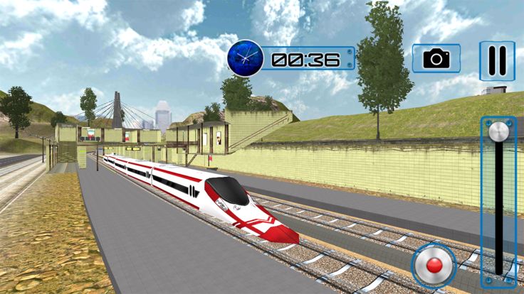 Bullet Train Simulator 3D游戏截图