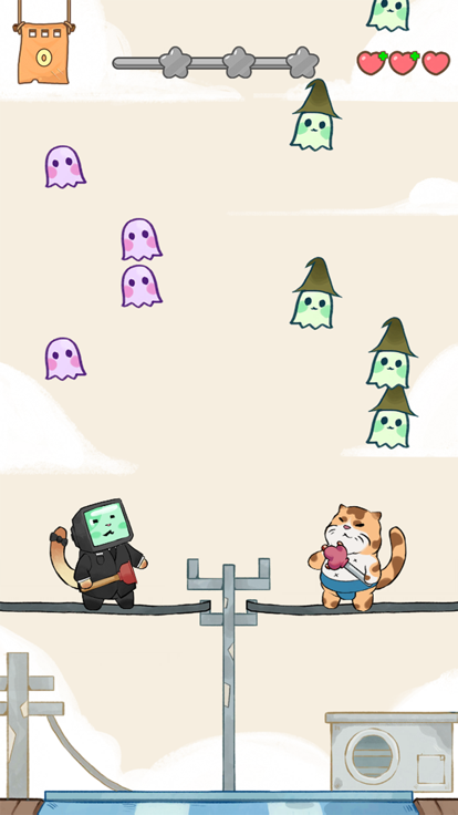 Slash Cats: Duet Popcat Music!游戏截图