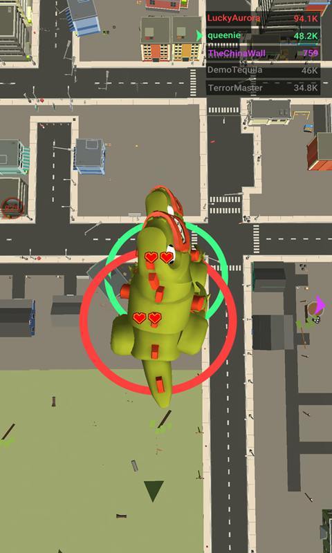 怪兽城市破坏王游戏截图